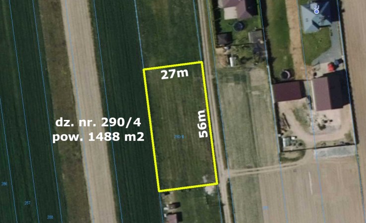 działka na sprzedaż - Sieradz (gw), Kuśnie